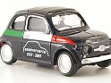 1:43 - Mondo Motors - Fiat - 500 - 2007 - Negro - Calle - Aniversary Edition 1957-2007 - 0